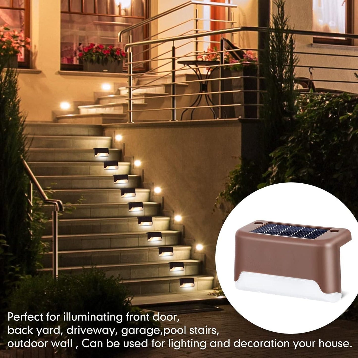 Hooblee™ Solar LED Light for Stairs